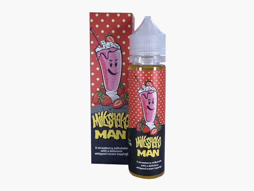 Strawberry Milkshake Man - Milkshake Man Marina Vape, HD Png Download, Free Download