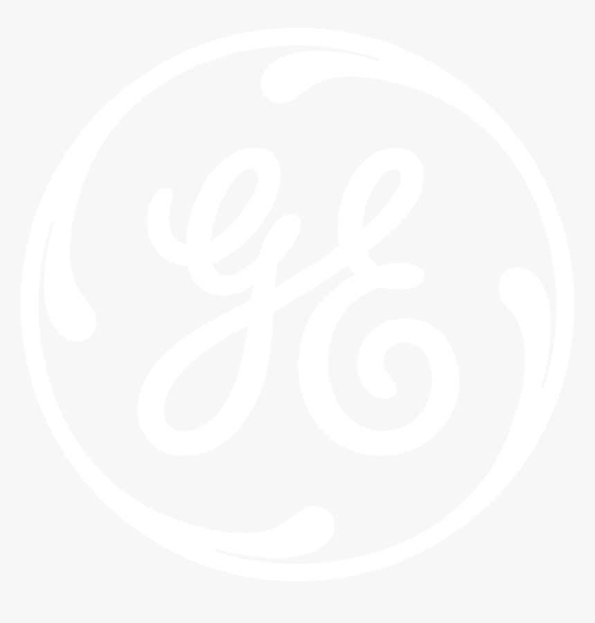 Ge Logo Png - General Electric Black And White, Transparent Png, Free Download