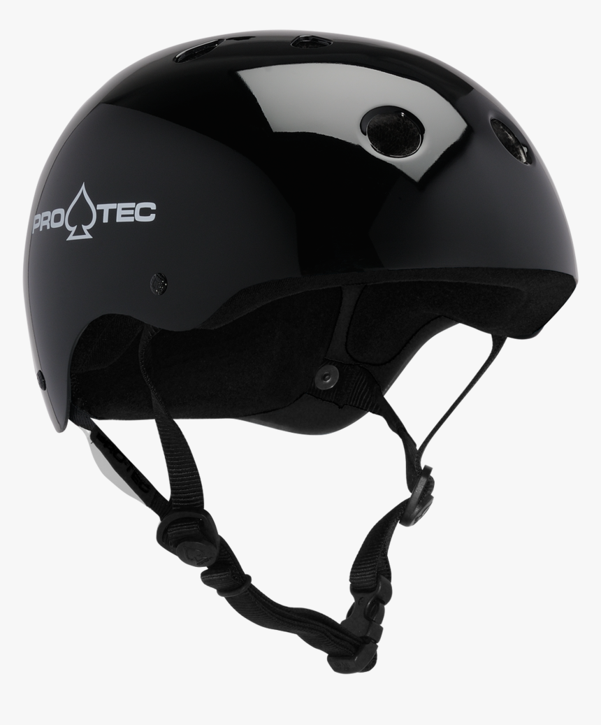 Pro-tec Classic Gloss Black Helmet, HD Png Download, Free Download
