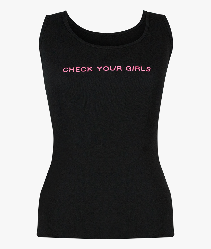 14 Black Tank Front - Sleeveless Shirt, HD Png Download, Free Download