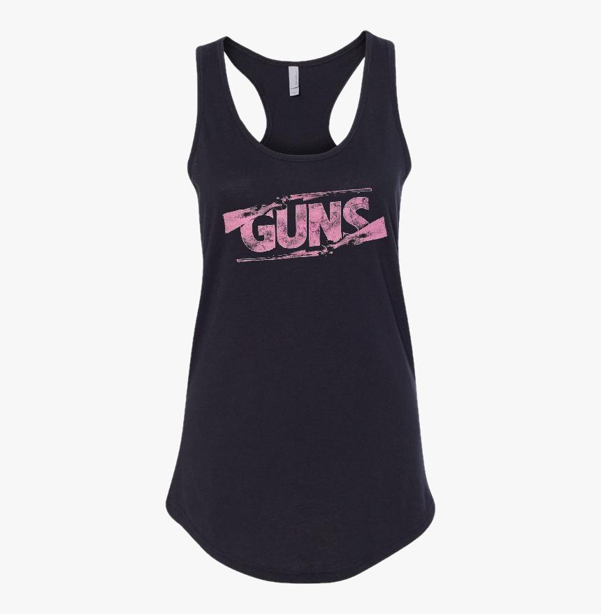 Justin Moore Guns Ladies Black Tank Top