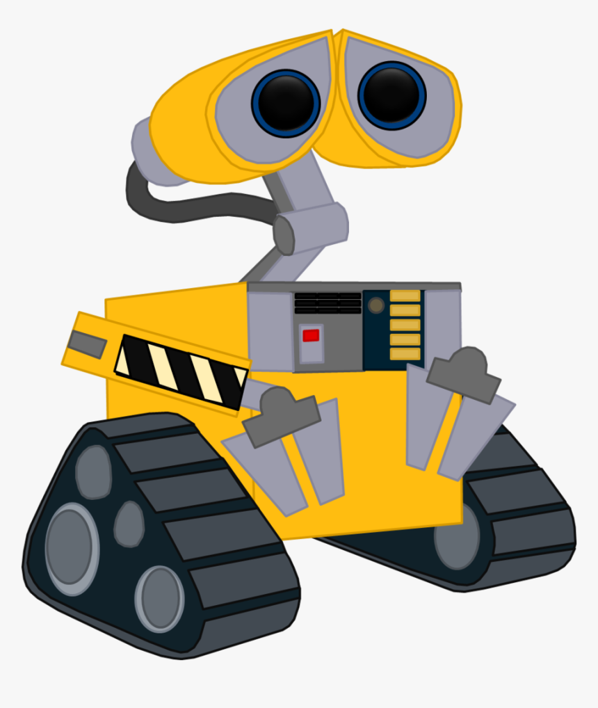 Wall E Transparent Png Wall E Cartoon Robot Png Download Kindpng