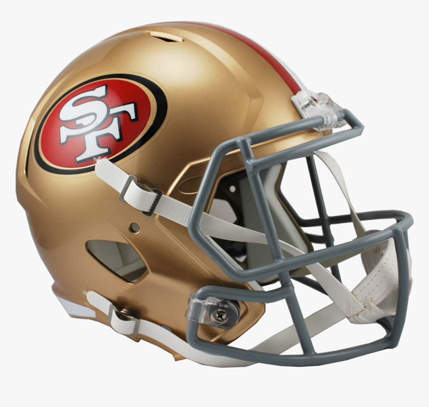 San Francisco 49ers Speed Replica Helmet - 49ers Helmet, HD Png Download, Free Download