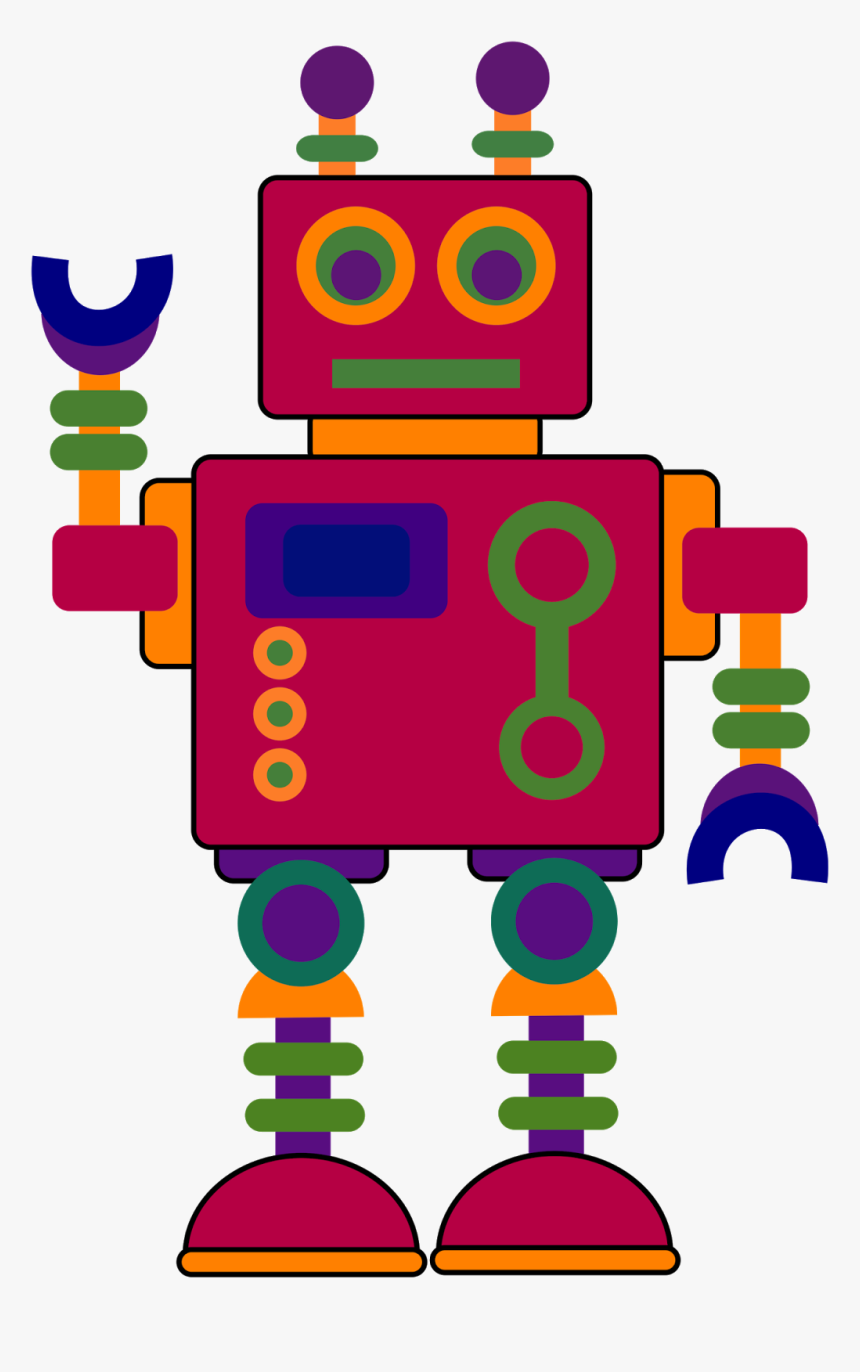 Clip Art - Clip Art Of Robots, HD Png Download, Free Download