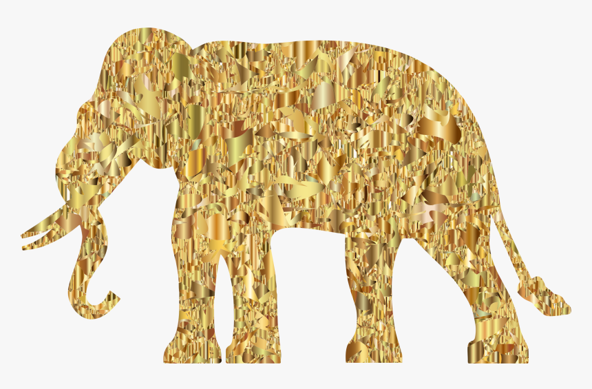 Modern Art Elephant Reactivated 4 Clip Arts - Elephant, HD Png Download, Free Download