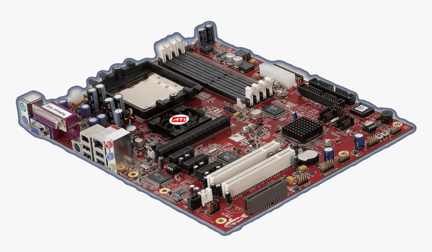 Motherboard - Ati Radeon Xpress 200 Series, HD Png Download, Free Download