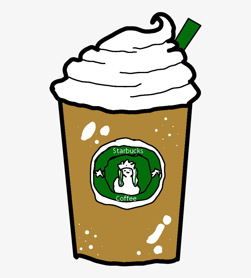 Download Coffee Drawing Starbucks Clip Art - Starbucks Coffee Clipart Png, Transparent Png, Free Download