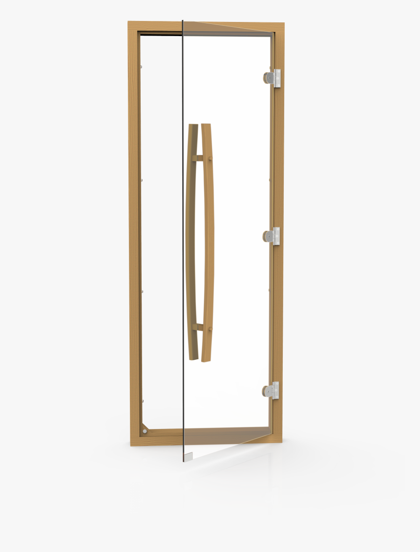 Handle For Glass Door To Sauna , Png Download - Four Sided Door Frame, Transparent Png, Free Download