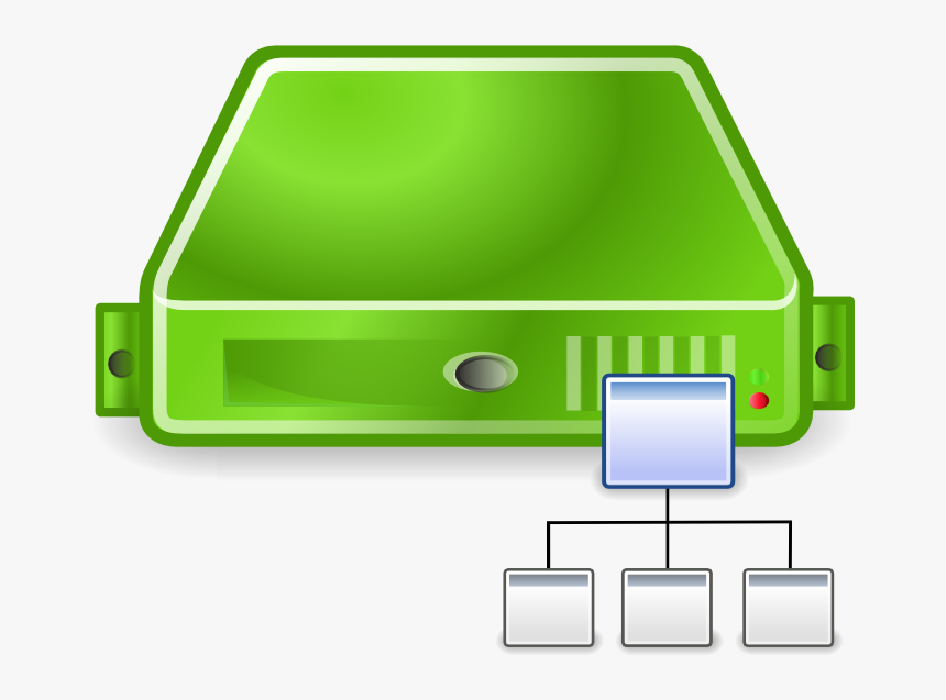 Server Directory Green - Blade Database Server Icon, HD Png Download, Free Download