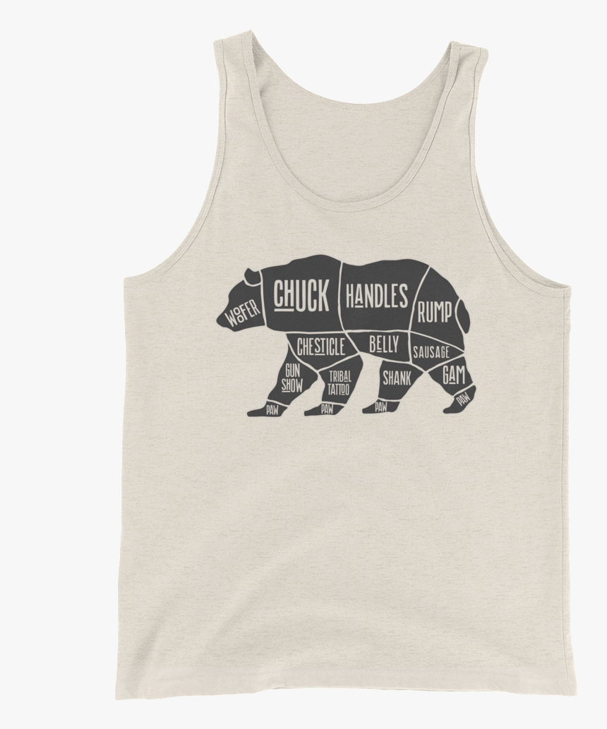 Bear"s Anatomy Tank Top Swish Embassy"
 Class= - Active Tank, HD Png Download, Free Download