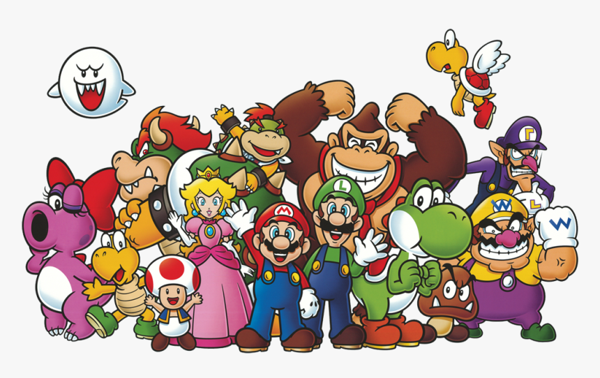 Free Free 157 Super Mario Characters Svg Free SVG PNG EPS DXF File