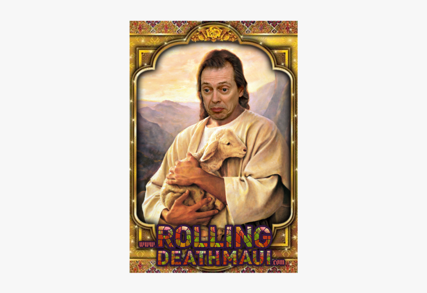 Steve Buscemi Googly Eyes V3 - Jésus Image Bon Pasteur, HD Png Download, Free Download