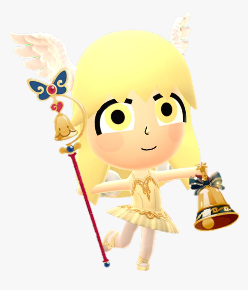 ##miitomo #mii #character #angel #loli #topaz #yellow - Loli Mii, HD Png Download, Free Download