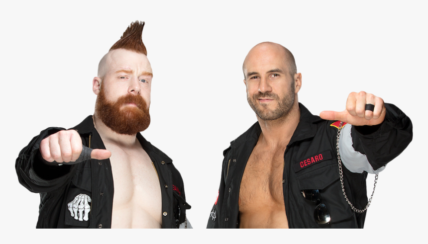 Wwe Sheamus And Cesaro Raw Tag Team Champions Png ,, Transparent Png, Free Download