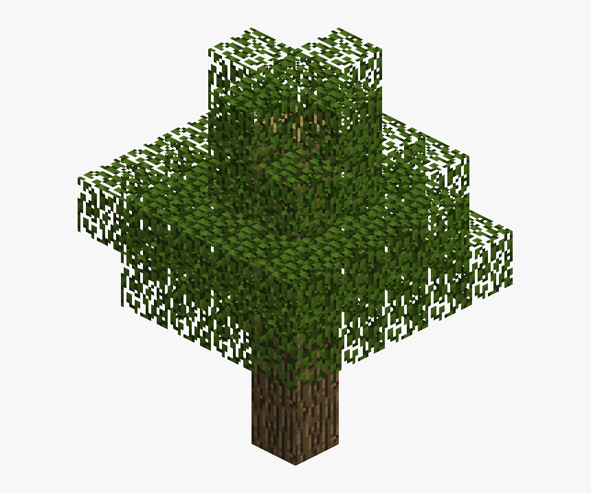 Minecraft Tree Png, Transparent Png, Free Download