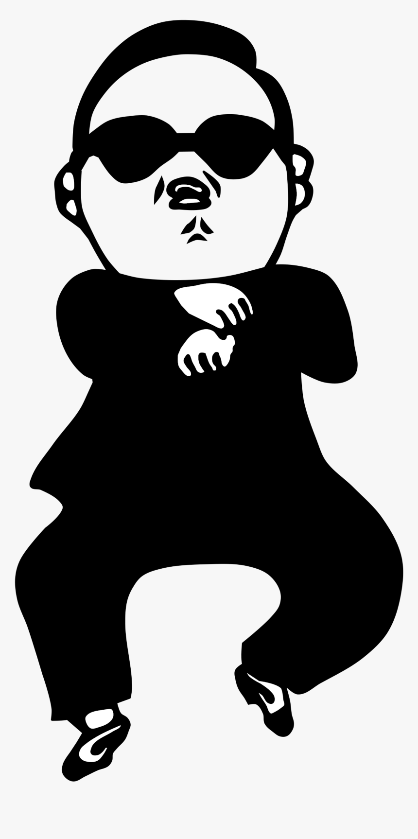 Gangnam Style Clip Arts - Psy Gangnam Style Png, Transparent Png, Free Download