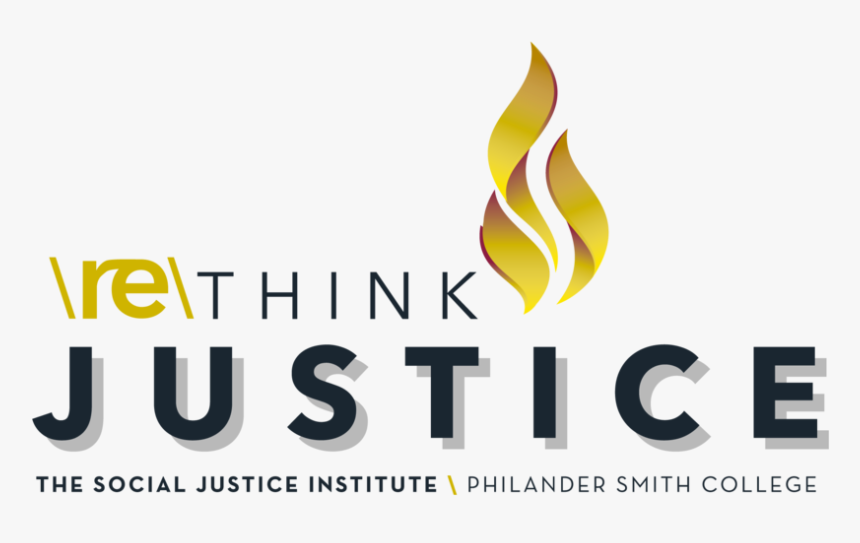 Phsc Rethink Justice Logo-navy - Philander Smith Social Justice Institute, HD Png Download, Free Download
