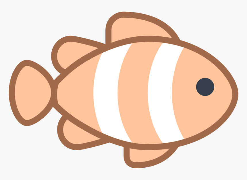 Clownfish Clipart Fish Fin Pencil And In Color Clownfish - Waiter Bring Me Food, HD Png Download, Free Download