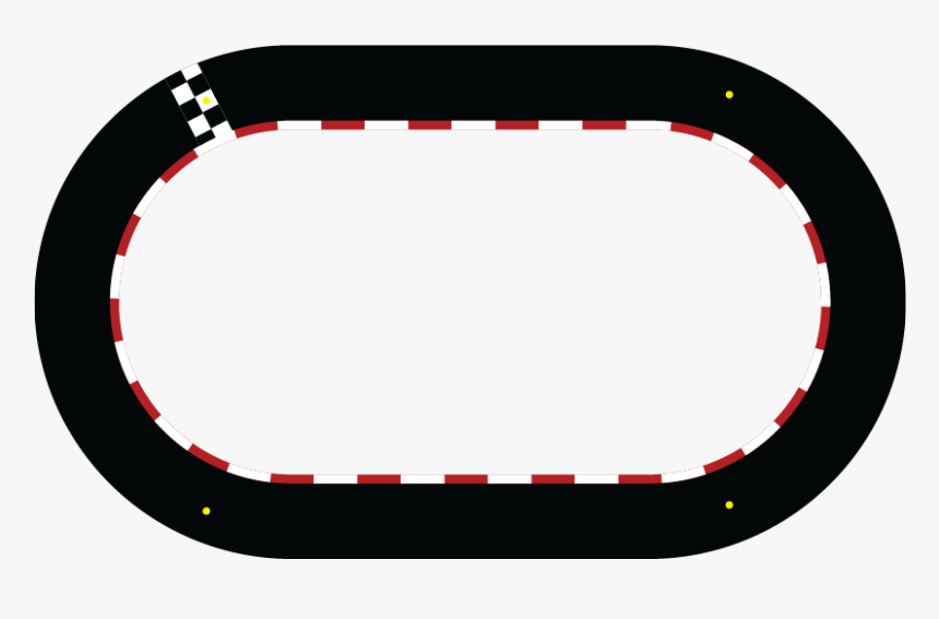 Path Clipart Dirt Track - Oval Race Track Clip Art, HD Png Download, Free Download