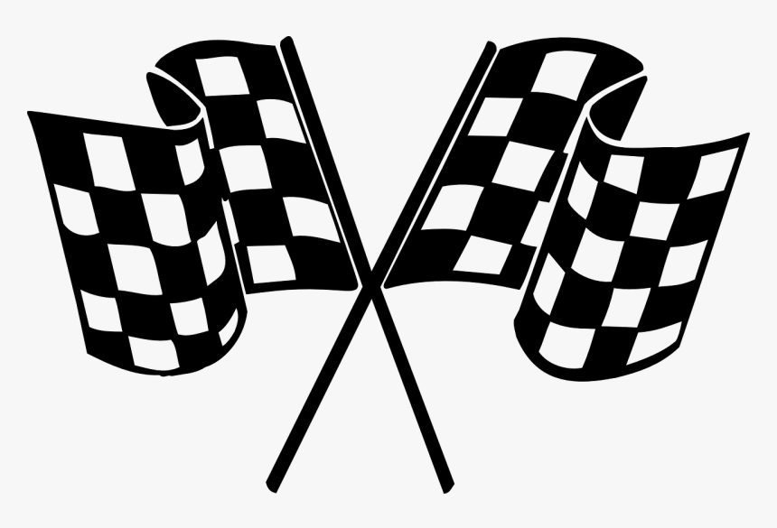 Collection Of Nascar - Checkered Racing Flags, HD Png Download, Free Download