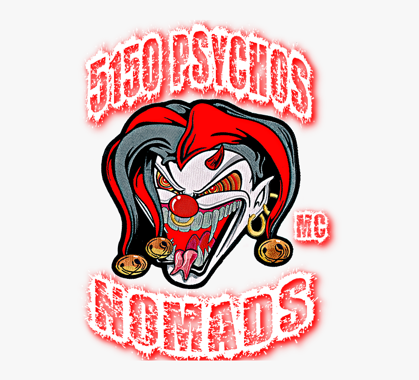 5150 Psychos Mc Patch, HD Png Download, Free Download