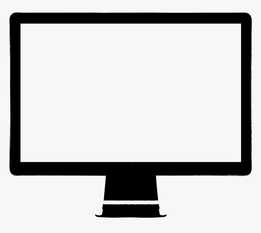 Computer, Desktop, Imac, Mac, Macintosh, Macos, Pc - My Computer White Icon, HD Png Download, Free Download