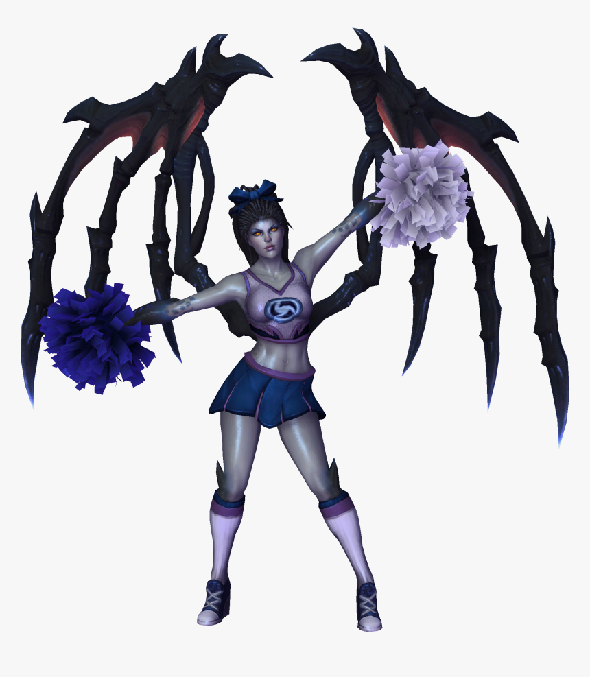Kerrigan Cheerleader Champion Skin - Heroes Of The Storm School, HD Png Download, Free Download