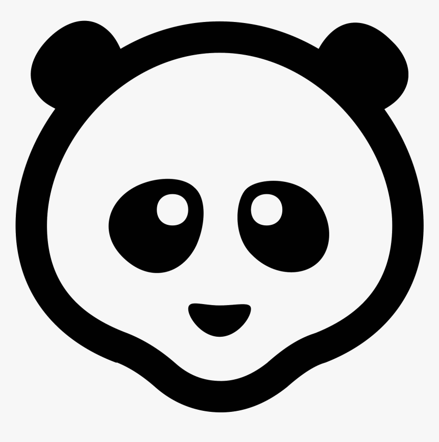 Transparent Giant Panda Png - Icono Panda, Png Download, Free Download