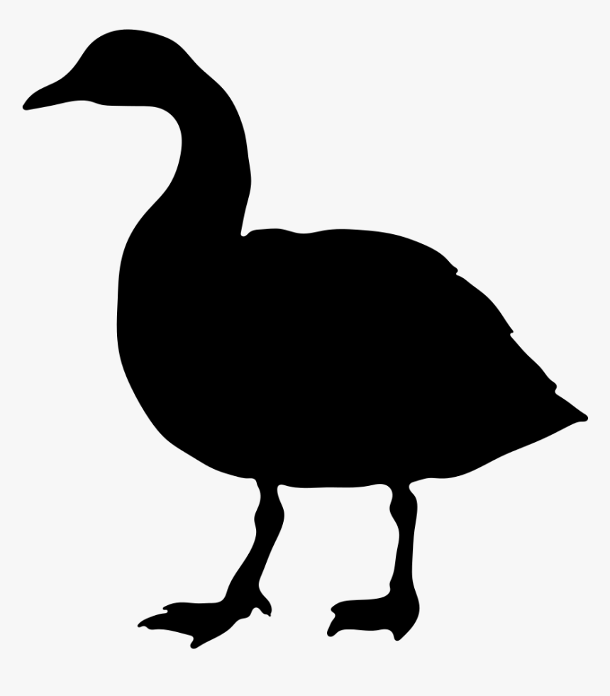 Png Images Free Download - Goose Silhouette Transparent Background, Png Download, Free Download