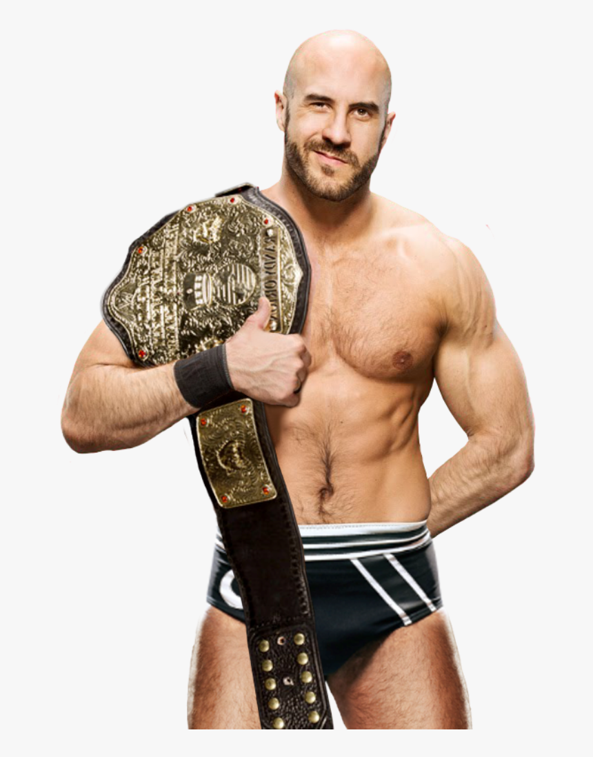 hjort Afslut kapital Cesaro Holding World Heavyweight Champion - Cesaro World Heavyweight  Champion, HD Png Download - kindpng