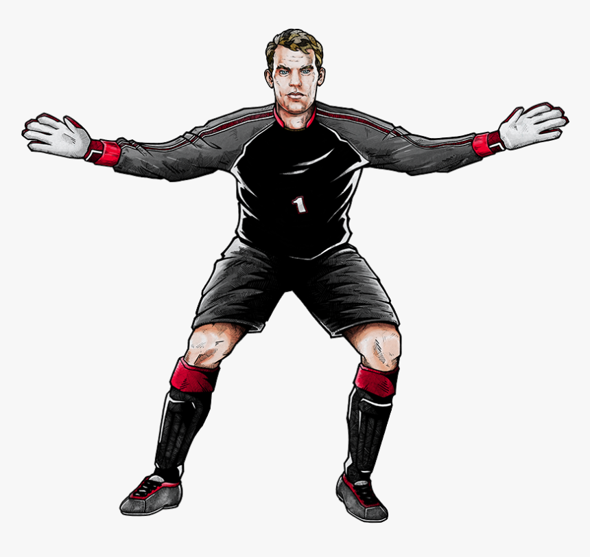 Manuel Neuer Cartoon Png, Transparent Png, Free Download