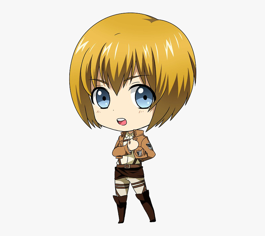 Attack On Titan Armin Chibi, HD Png Download, Free Download