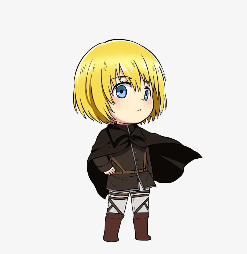 Transparent Armin Arlert Png - Attack On Titan Armin Chibi, Png Download, Free Download