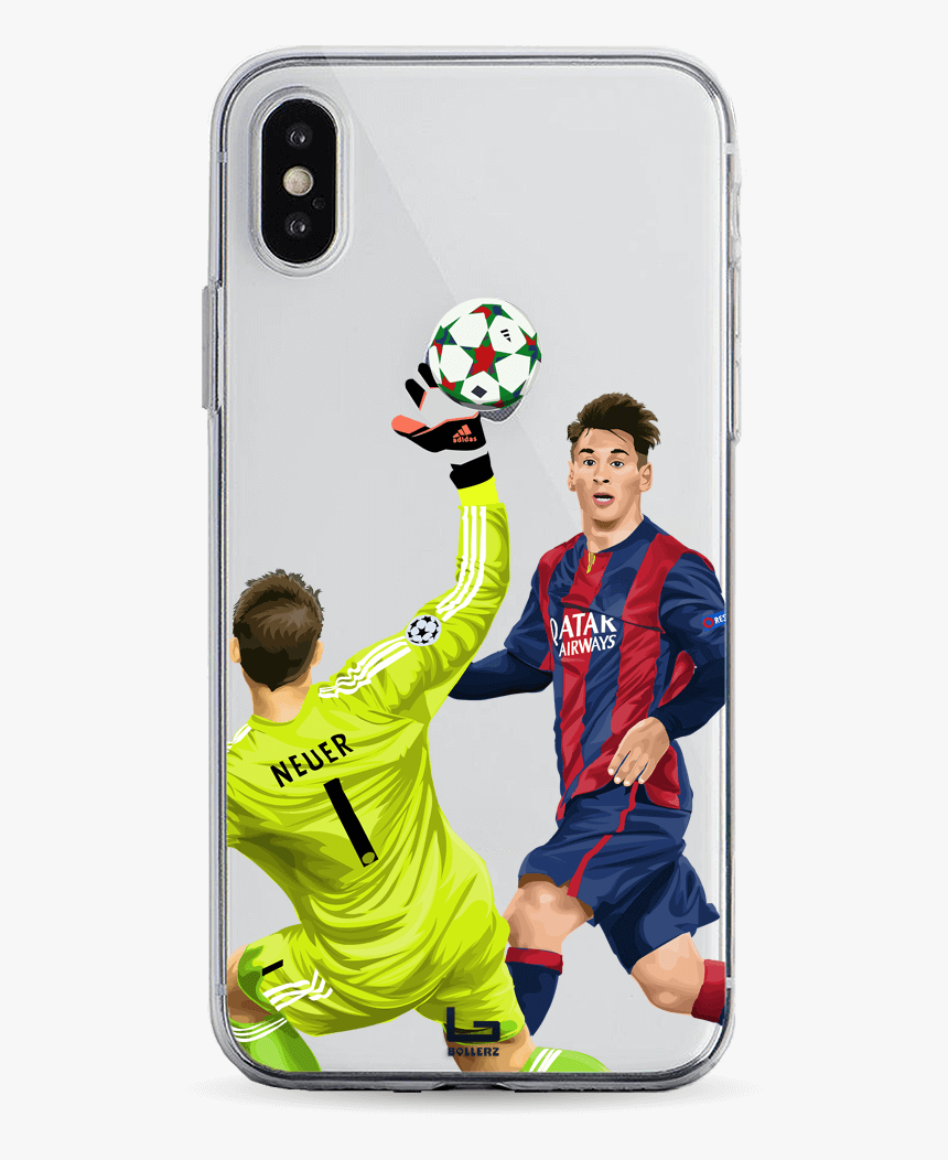 Messi Cheap Vs Neuer - Iphone, HD Png Download, Free Download