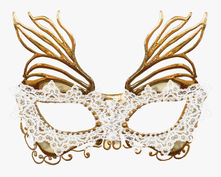 Beautiful Ball Carnival Masquerade Domino Mask Orange - Masquerade Masks No Background, HD Png Download, Free Download