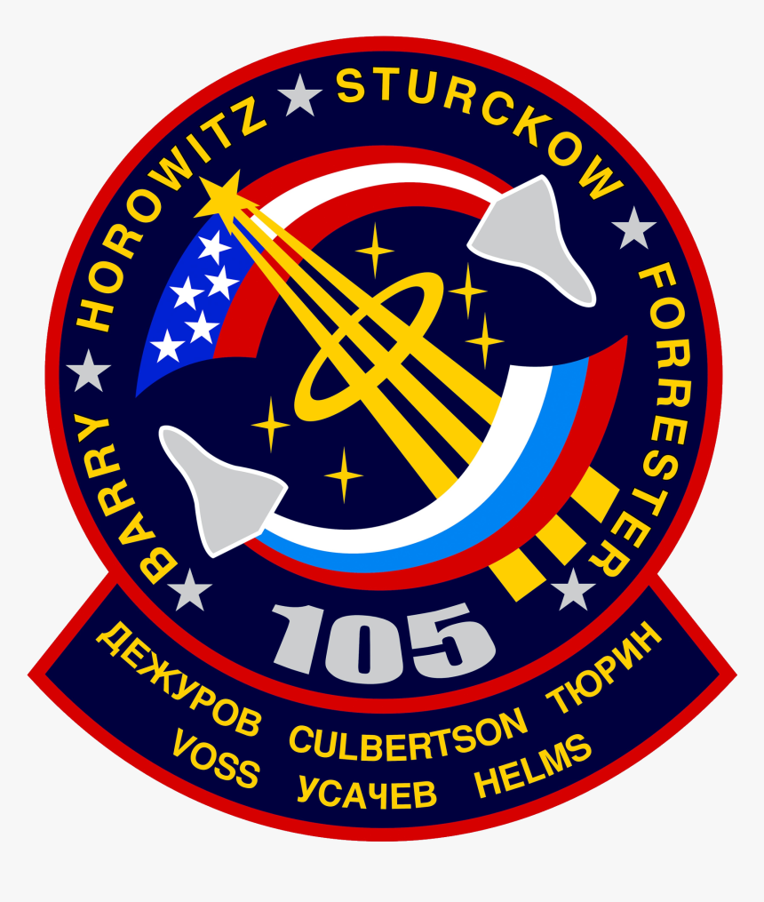 Sts 105 Patch - Sts 105, HD Png Download, Free Download