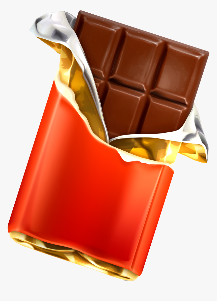 Chocolate Bar Candy Illustration - Chocolate Bar Clip Art, HD Png Download, Free Download