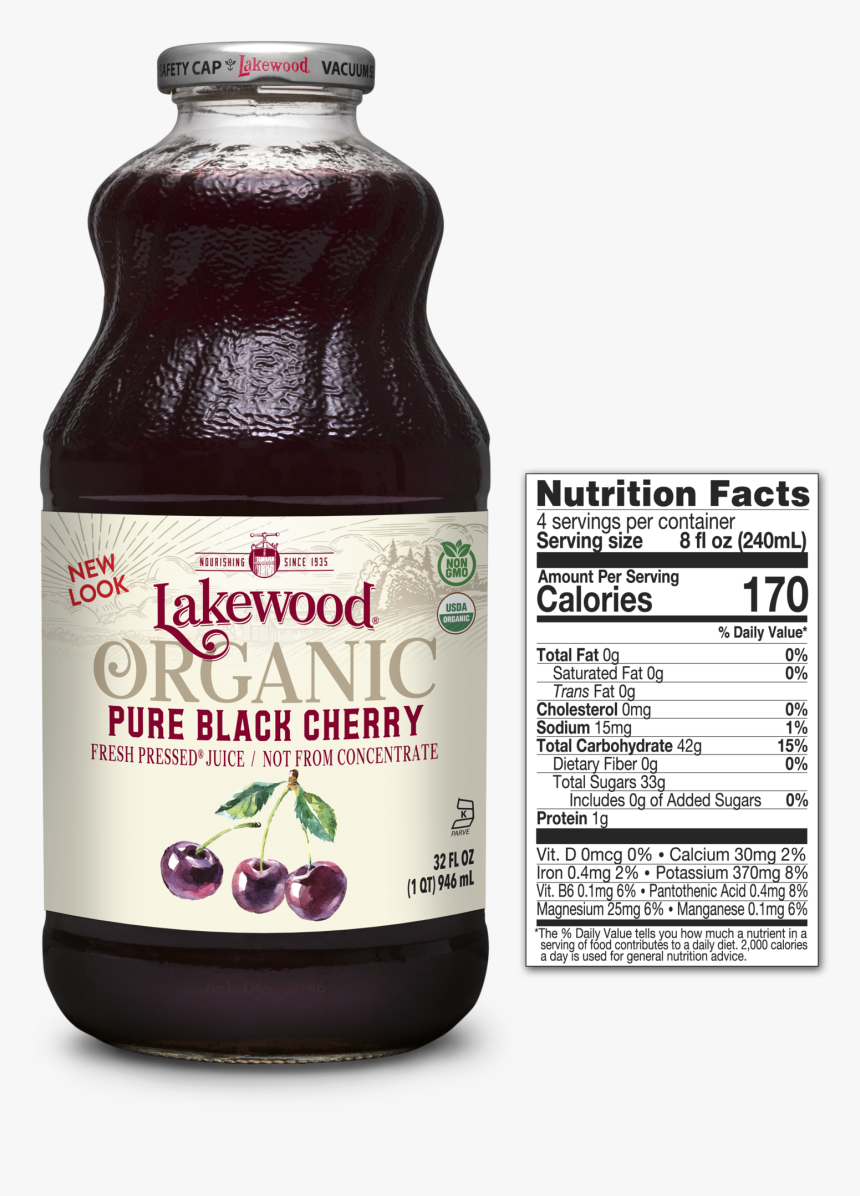 Lakewood Organic Cranberry Juice, HD Png Download, Free Download