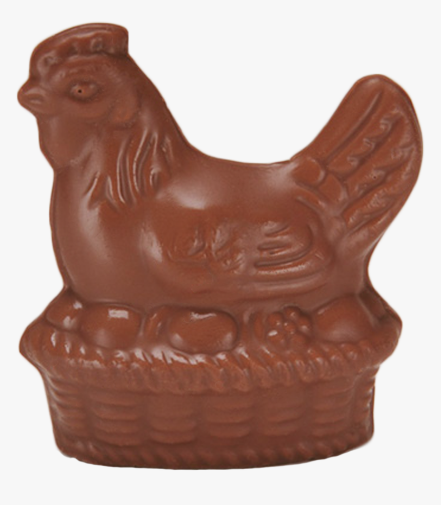 Chocolate Chicken N Basket Solid Milk Chocolate & Orange - Carving, HD Png Download, Free Download