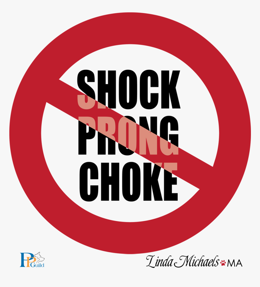 No Shock Logo No Prong Logo No Choke Collar Positie - No Shock No Prong No Choke, HD Png Download, Free Download