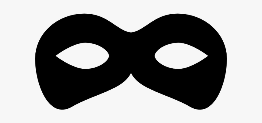 Mask Png Download - Mask Png Black And White, Transparent Png, Free Download