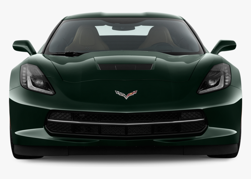 2017 Corvette Front View - Front Of 2017 Corvette, HD Png Download, Free Download