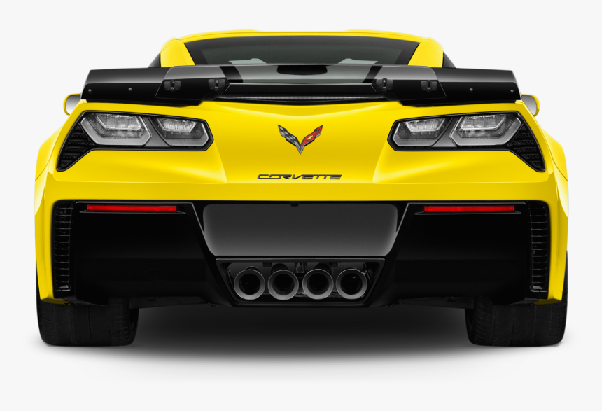 Chevrolet Corvette Png Image - Chevrolet Corvette 2019 Rear, Transparent Png, Free Download