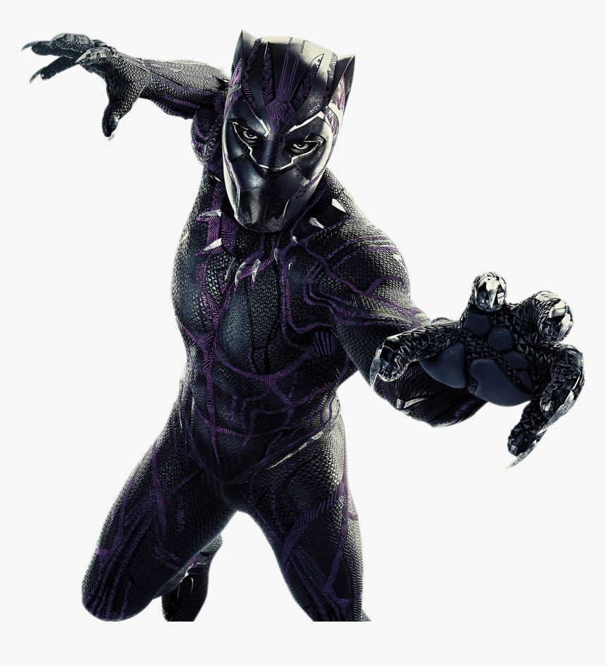 Fictional Character,action - Imagenes De Black Panther Png, Transparent Png, Free Download