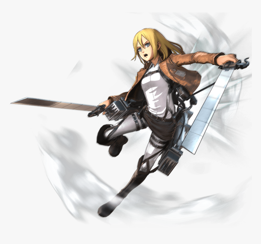 Christa Lenz - Attacco Dei Giganti Personaggi, HD Png Download, Free Download