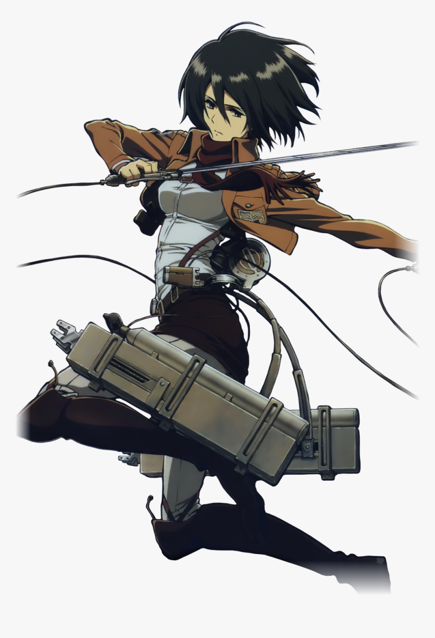 Fiction Wrestling Multiverse Wiki - Attack On Titan Mikasa Drawing, HD Png Download, Free Download