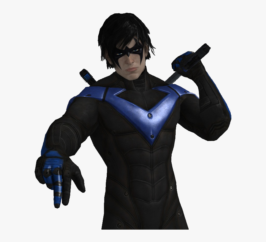 Nightwing Png Image - Arkham Knight Nightwing Png, Transparent Png, Free Download