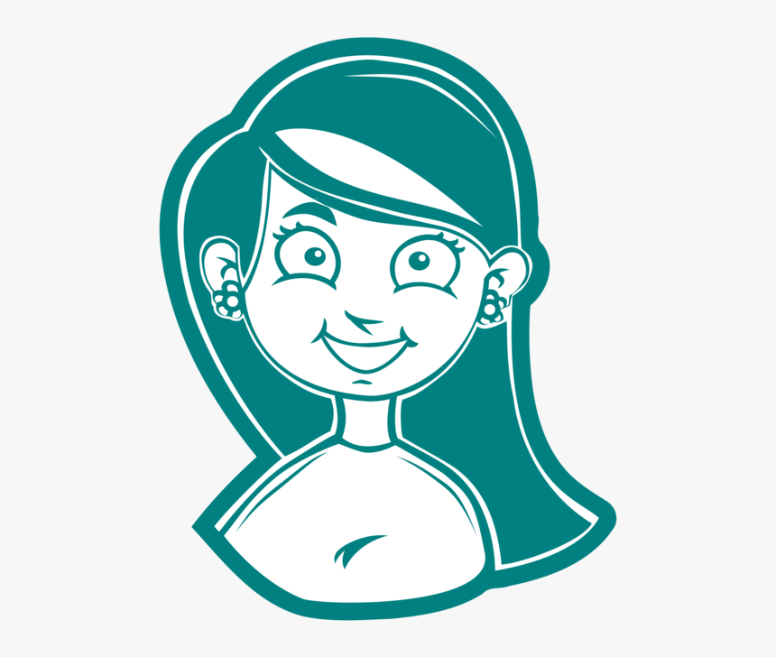 Smiley Computer Icons Drawing Face - Smiling Face Girl Images Clipart, HD Png Download, Free Download