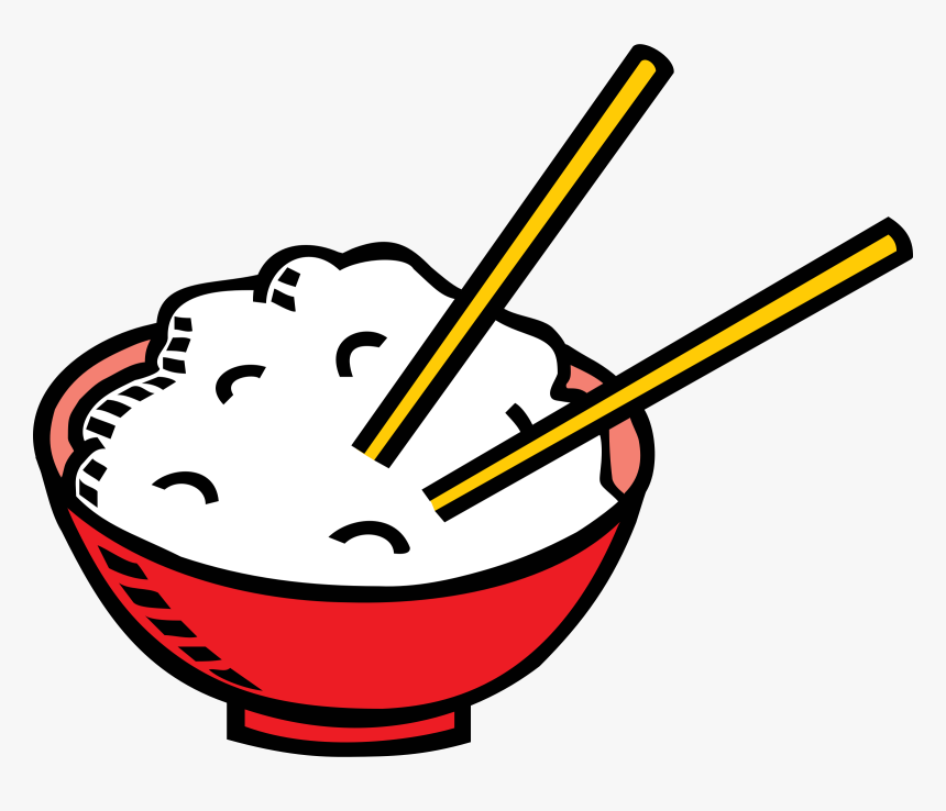 Chinese Food Clipart - Rice Clip Art, HD Png Download, Free Download