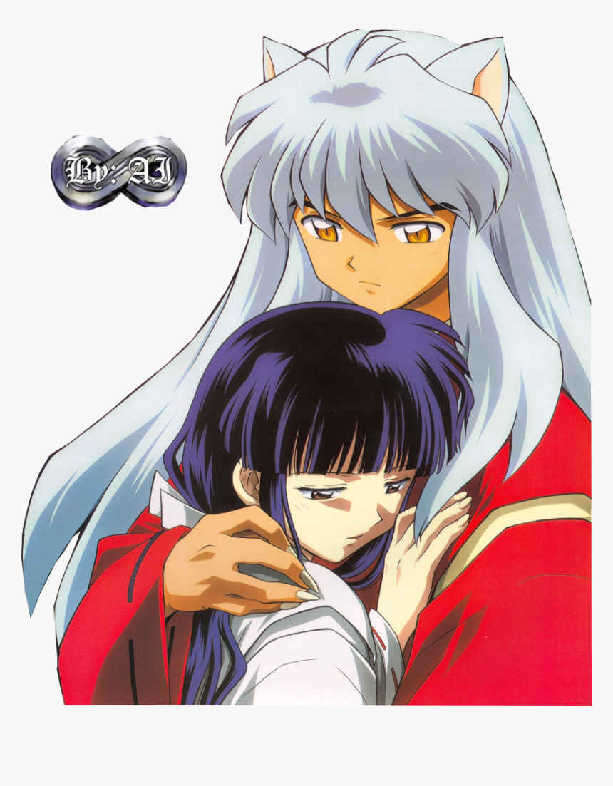 Render ~inuyasha Y Kikyo~ ~inuyasha~ - Inuyasha Kikyo Kagome, HD Png Download, Free Download